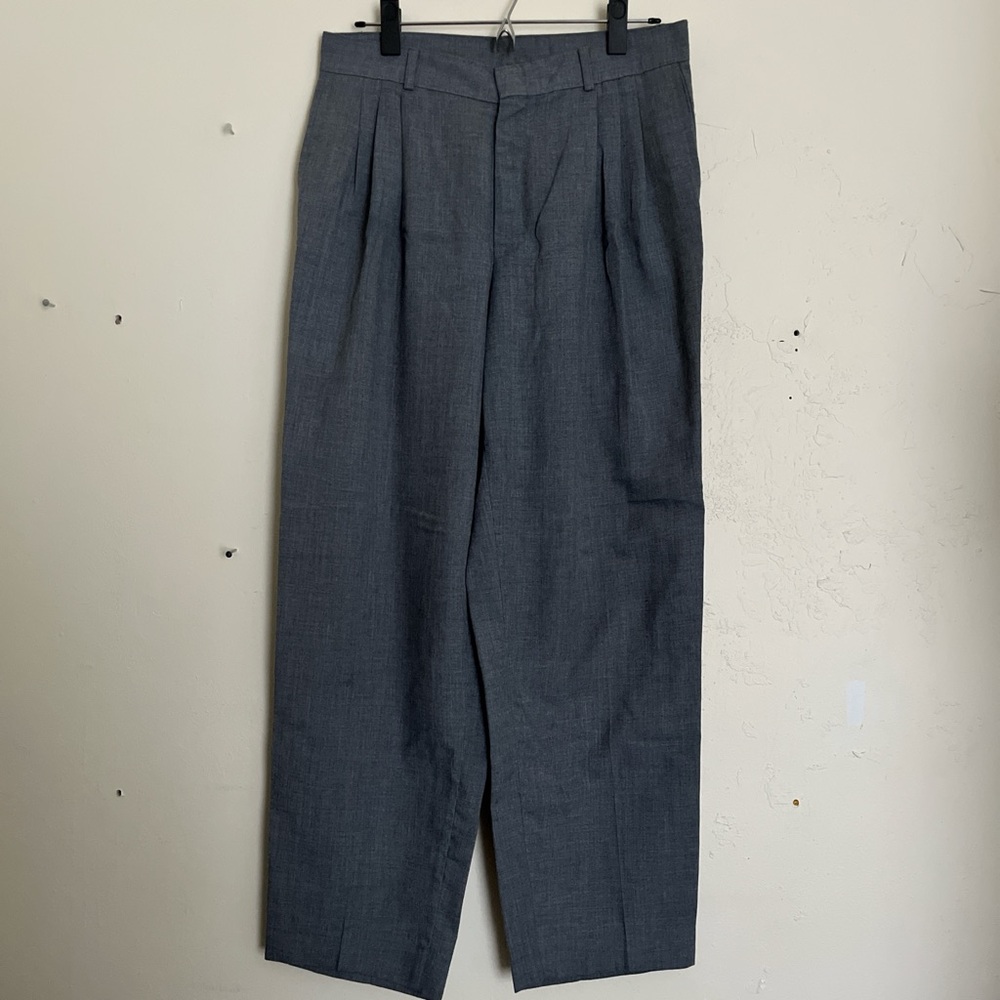 Elegant Charcoal Men's Dress Pants